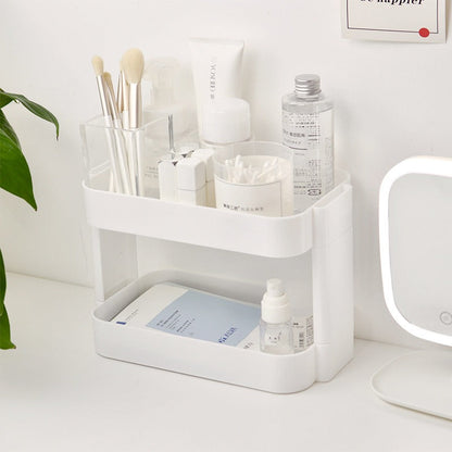 White Rounded Desk Storage Shelf rack storage SUB CATEGORY_Desk Accessories