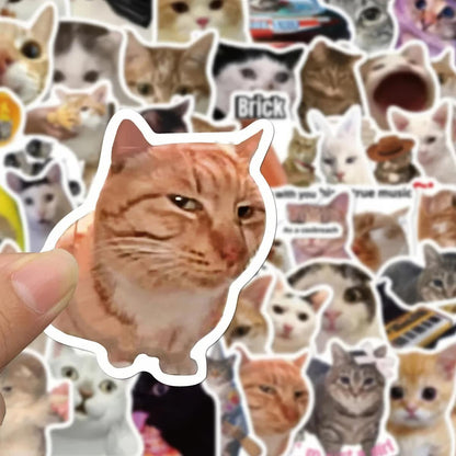 Kitty Meme Sticker Pack