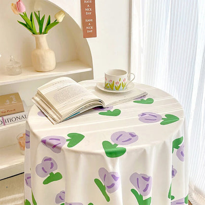 Pastel Tulip Tablecloth table cloth