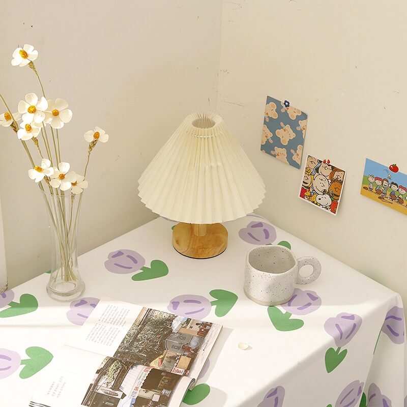 Pastel Tulip Tablecloth table cloth