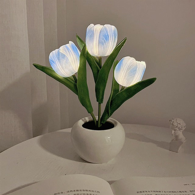 Mini Potted Tulip LED Night Light bedside lamp night lamp