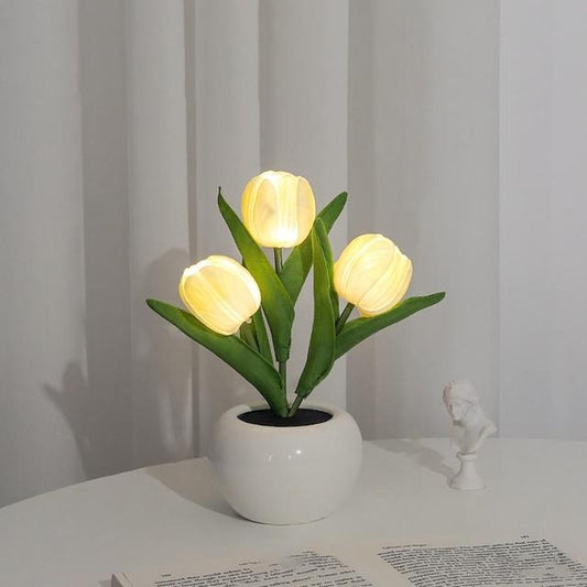 Mini Potted Tulip LED Night Light bedside lamp night lamp