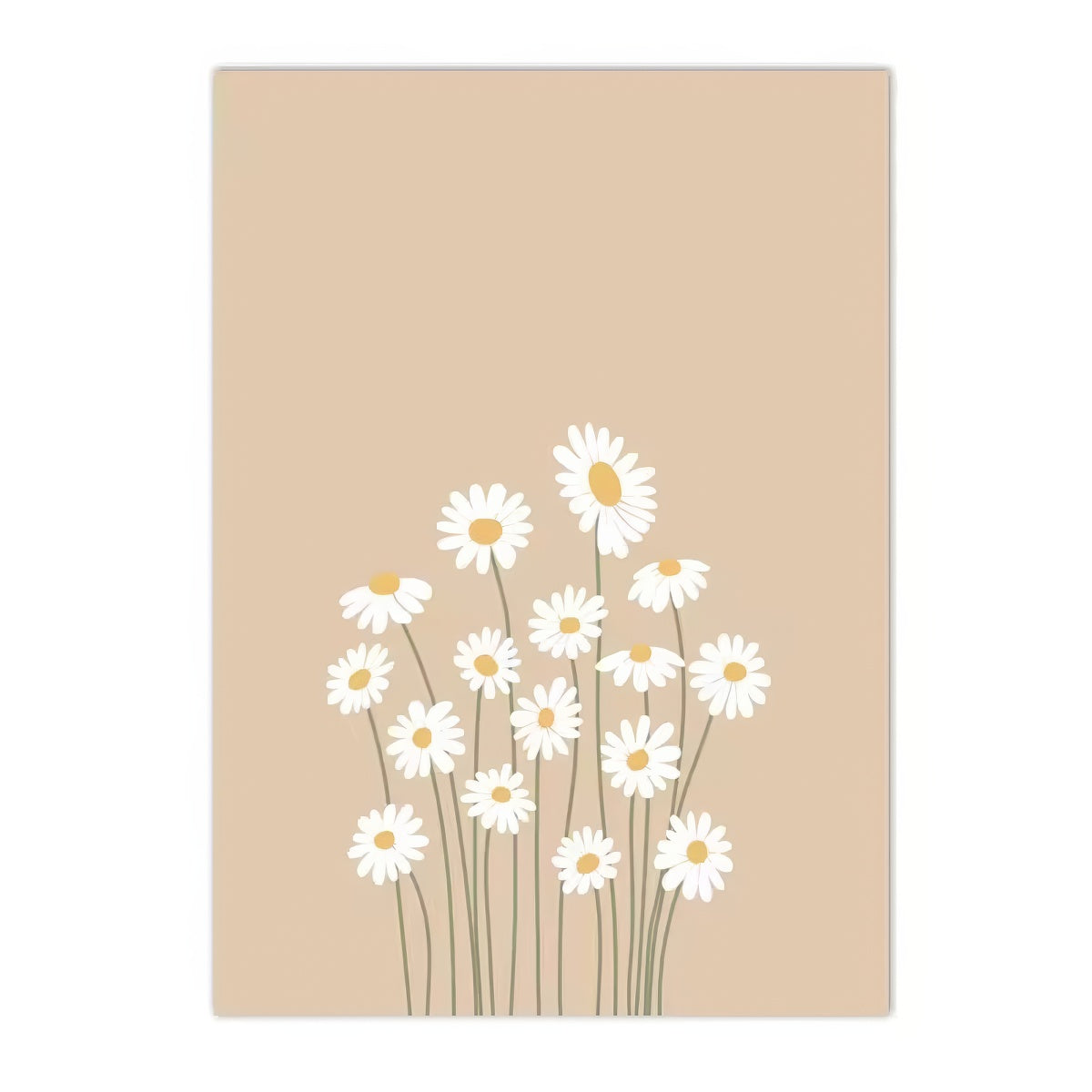 Boho Aesthetic Light Beige Canvas Posters