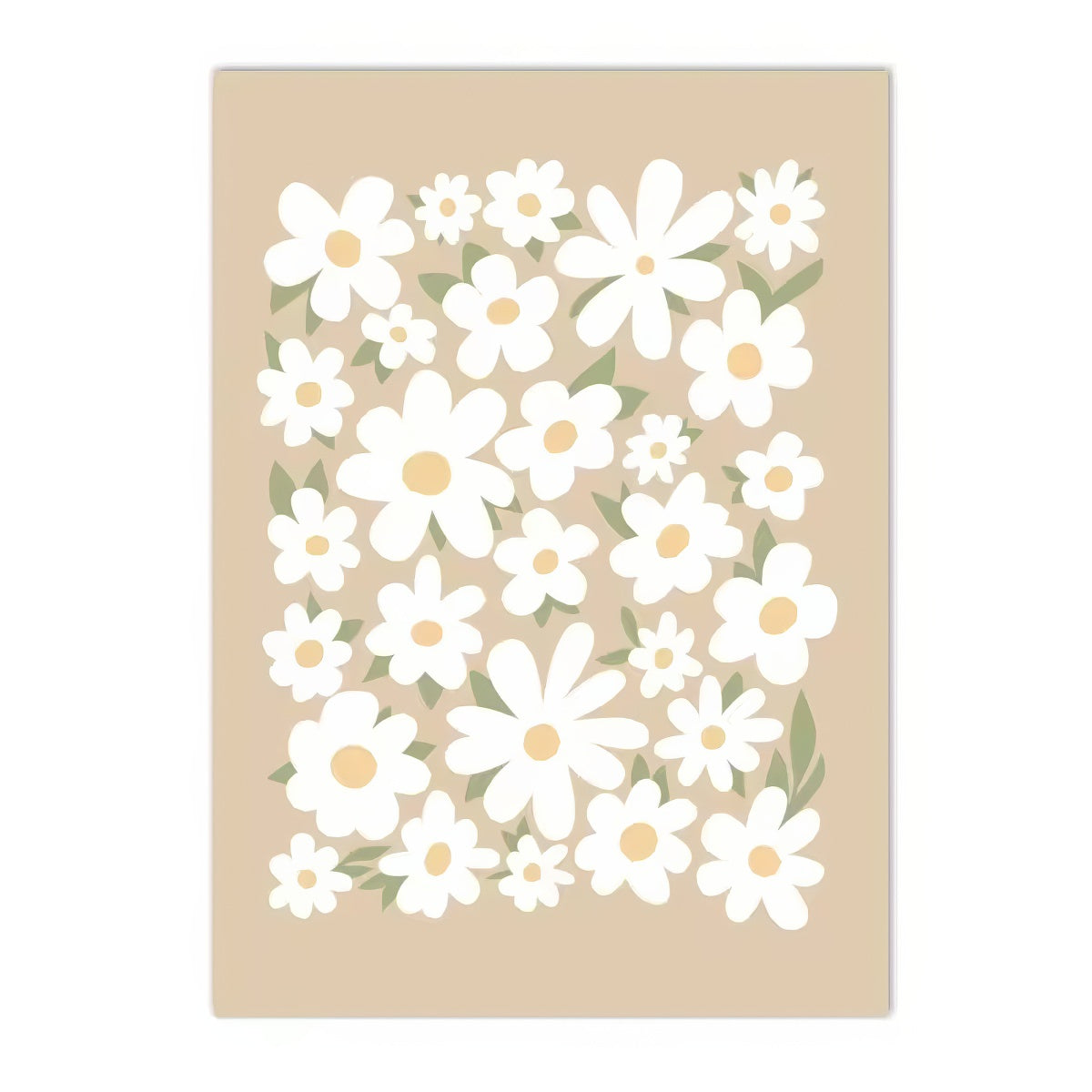 Boho Aesthetic Light Beige Canvas Posters