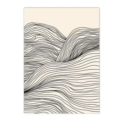 Boho Aesthetic Light Beige Canvas Posters