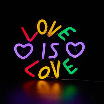 Love is Love Neon Sign