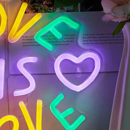 Love is Love Neon Sign