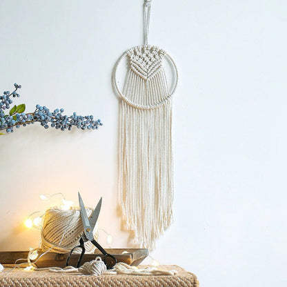 Flying Birds Macrame Dreamcatcher AESTHETIC_Boho macrame hanging SUB CATEGORY_Wall Decor