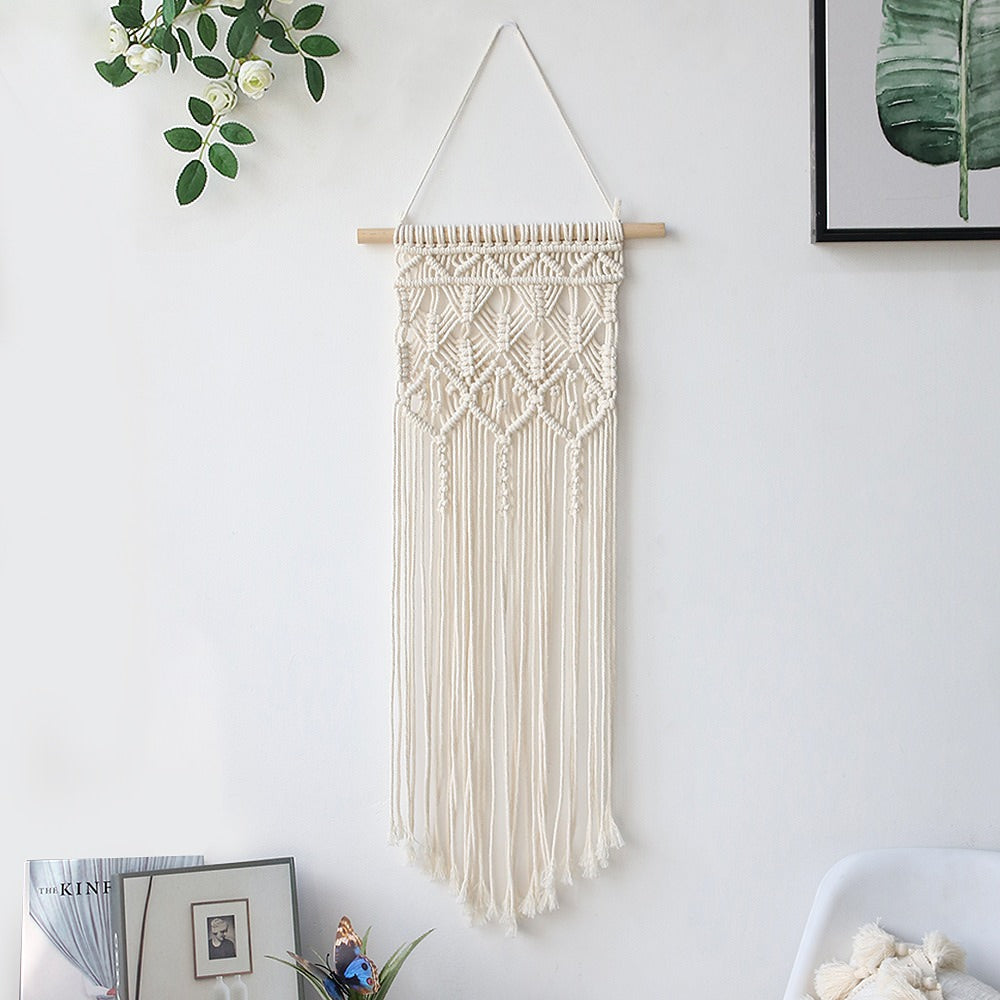 Little Diamonds Macrame Wall Hanging AESTHETIC_Boho macrame hanging macrame tapestry SUB CATEGORY_Wall Decor