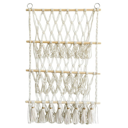 Macrame Wall Hanging Toy Storage Net