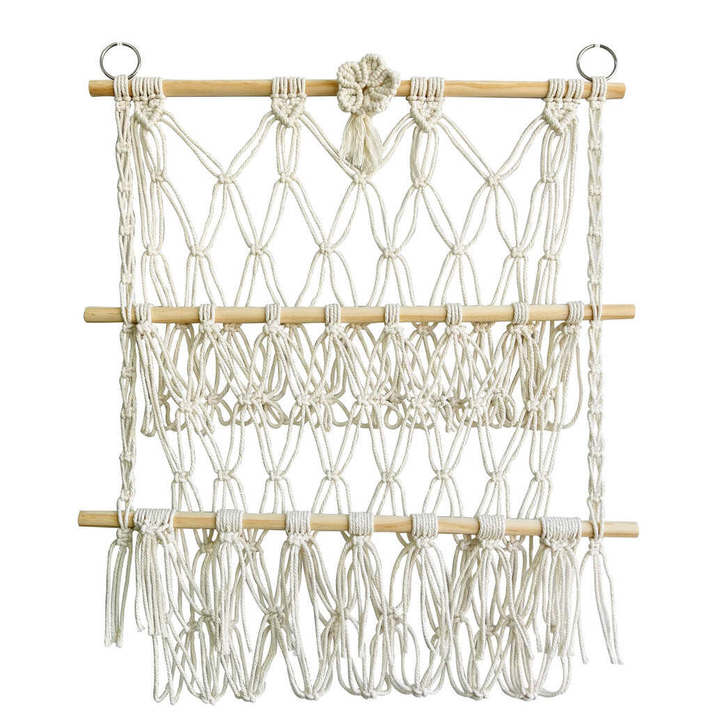 Macrame Wall Hanging Toy Storage Net