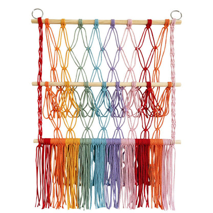 Macrame Wall Hanging Toy Storage Net