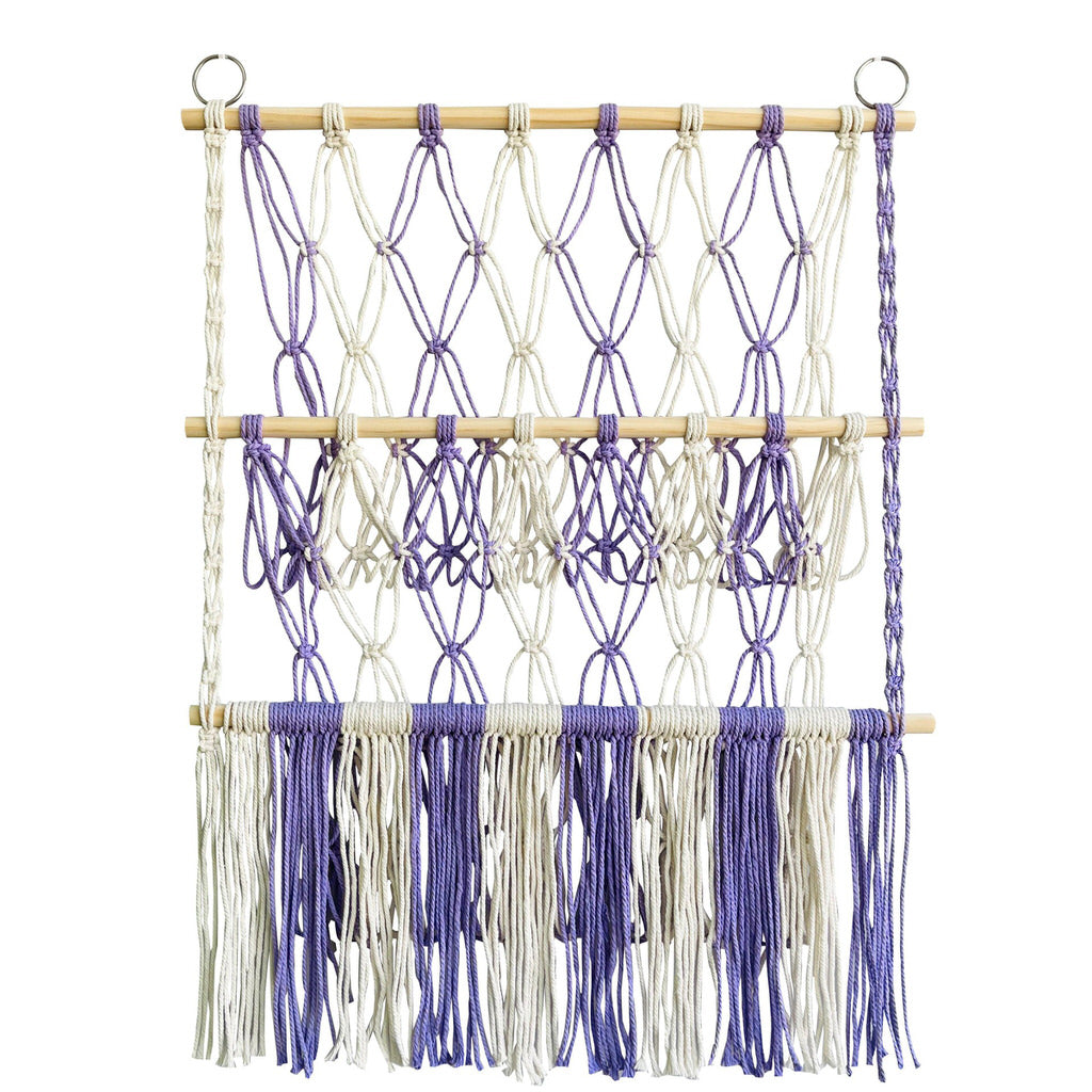 Macrame Wall Hanging Toy Storage Net