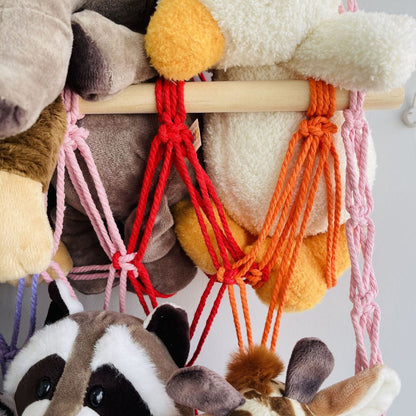 Macrame Wall Hanging Toy Storage Net