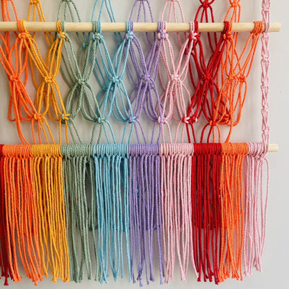 Macrame Wall Hanging Toy Storage Net