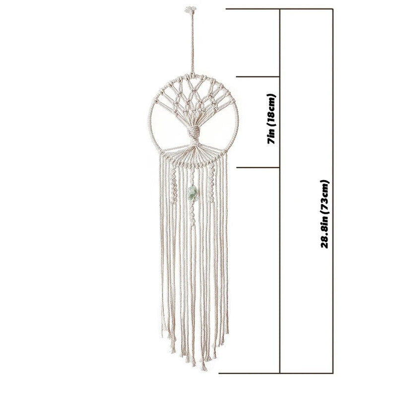 Magic Tree Macrame Dreamcatcher AESTHETIC_Boho macrame hanging SUB CATEGORY_Wall Decor