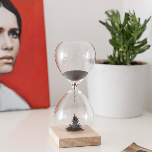 Magnetic Sand Hourglass