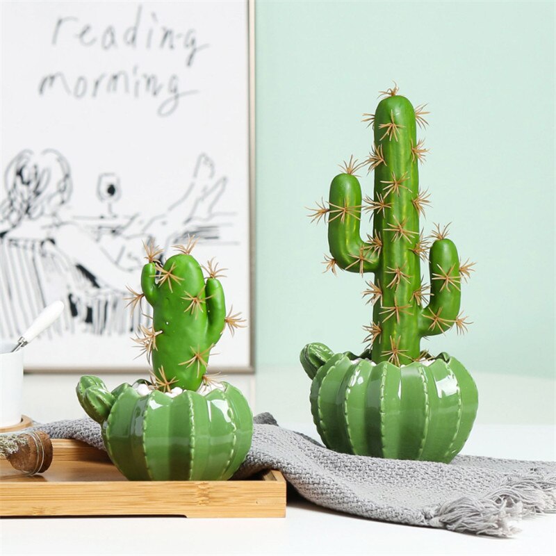 Cactus Ceramic Flower Pot