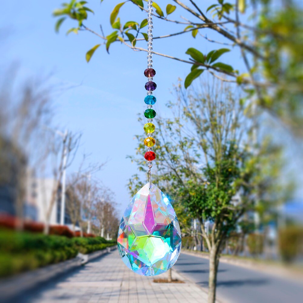 Chakra Crystal Suncatcher