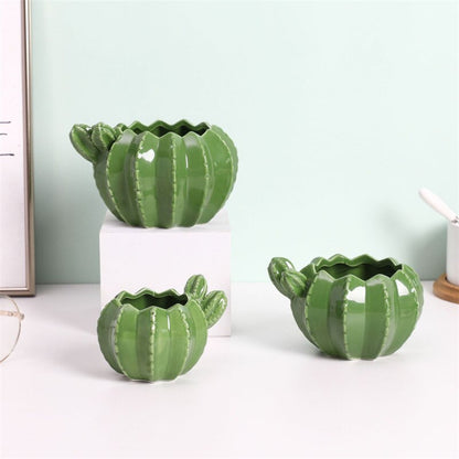 Cactus Ceramic Flower Pot