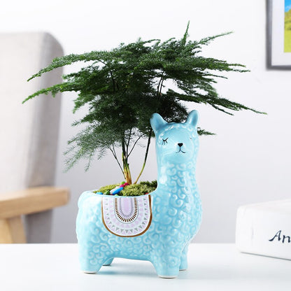 Alpaca Flower Pots