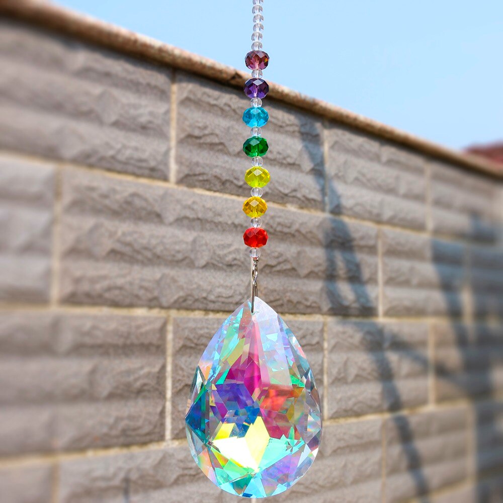 Chakra Crystal Suncatcher