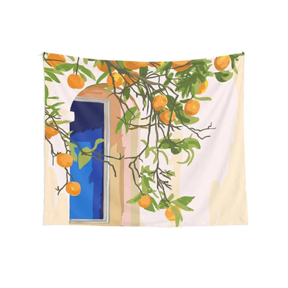 Mediterranean Mandarins Tapestry indie