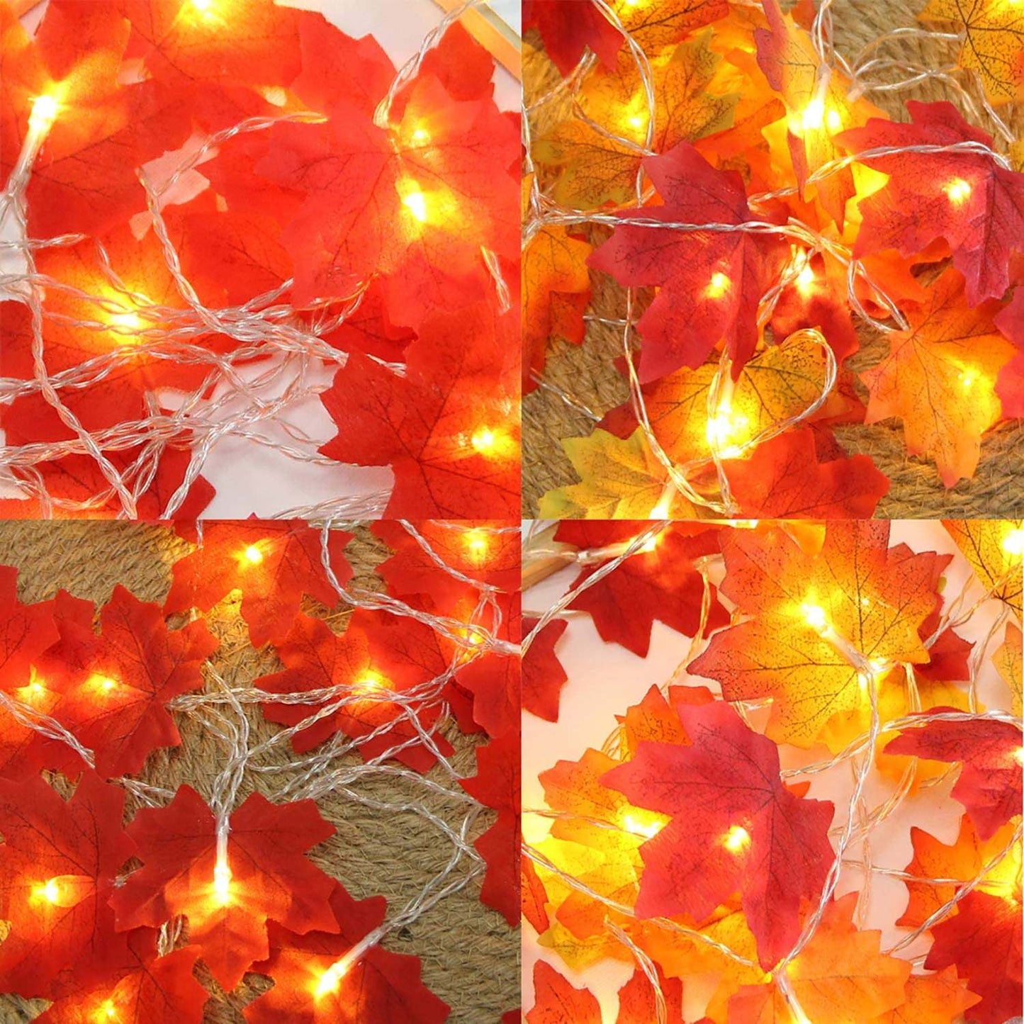 Maple Leaves Fall String Lights SUB CATEGORY_String Lights