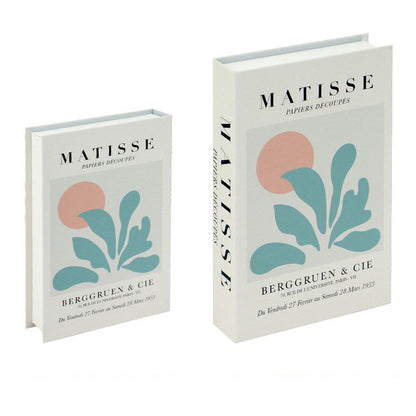 Matisse Fake Book Storage Box matisse organizer shelf storage