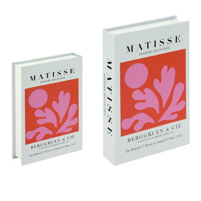 Matisse Fake Book Storage Box matisse organizer shelf storage