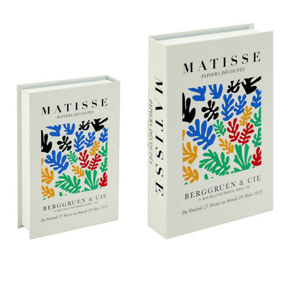 Matisse Fake Book Storage Box matisse organizer shelf storage