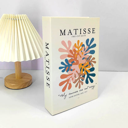 Matisse Fake Book Storage Box matisse organizer shelf storage