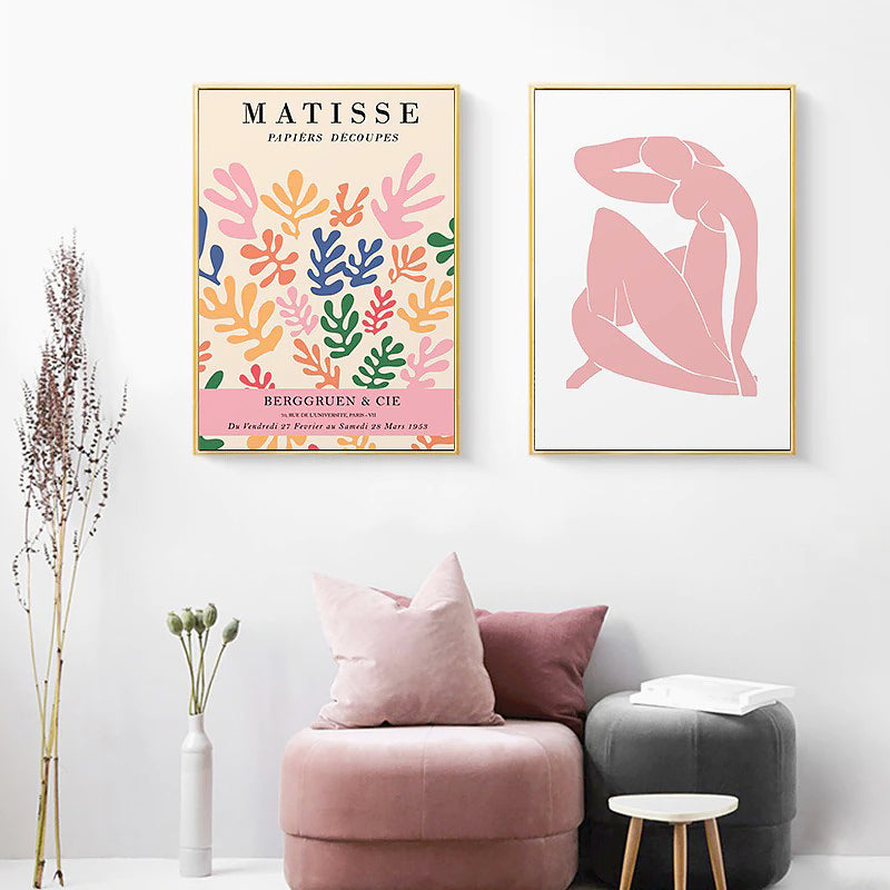 Matisse La Gerbe Prints Canvas Posters AESTHETIC_Art Hoe AESTHETIC_Boho AESTHETIC_Danish Pastel AESTHETIC_Soft Girl SUB CATEGORY_Posters