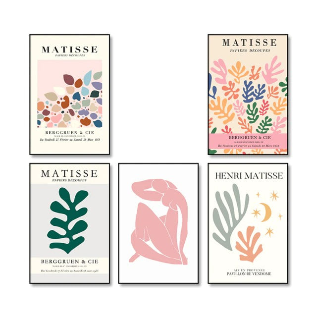 Matisse La Gerbe Prints Canvas Posters AESTHETIC_Art Hoe AESTHETIC_Boho AESTHETIC_Danish Pastel AESTHETIC_Soft Girl SUB CATEGORY_Posters