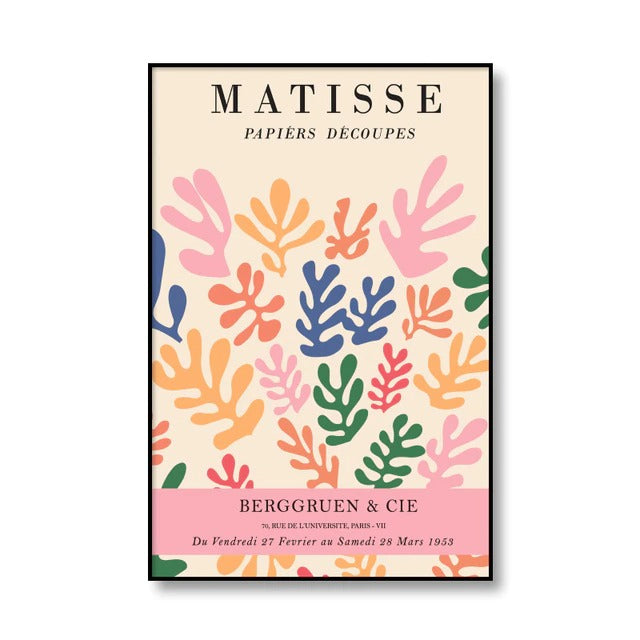 Matisse La Gerbe Prints Canvas Posters AESTHETIC_Art Hoe AESTHETIC_Boho AESTHETIC_Danish Pastel AESTHETIC_Soft Girl SUB CATEGORY_Posters