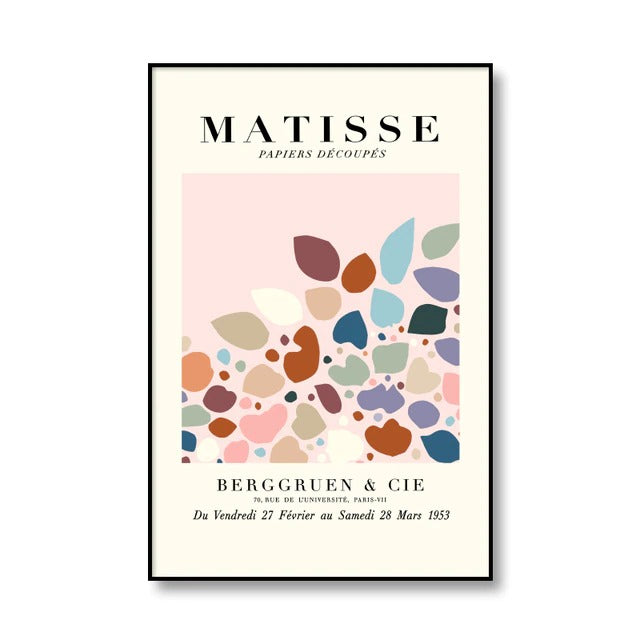 Matisse La Gerbe Prints Canvas Posters AESTHETIC_Art Hoe AESTHETIC_Boho AESTHETIC_Danish Pastel AESTHETIC_Soft Girl SUB CATEGORY_Posters