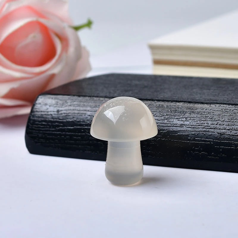 Crystal Mushroom Mini Sculpture AESTHETIC_Fairycore AESTHETIC_Mushroom SUB CATEGORY_Desk Accessories