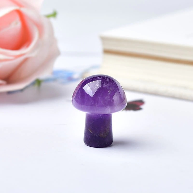 Crystal Mushroom Mini Sculpture AESTHETIC_Fairycore AESTHETIC_Mushroom SUB CATEGORY_Desk Accessories