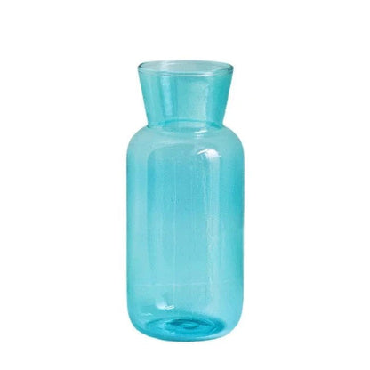 Pastel Gradient Colored Glass Vase