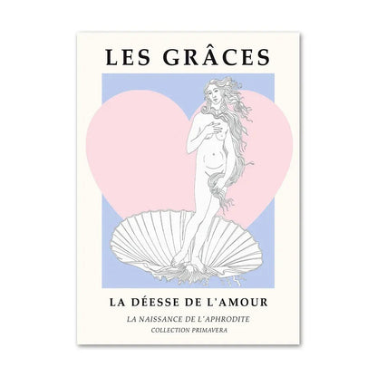 Les Grands Mythes Canvas Posters boho SUB CATEGORY_Posters