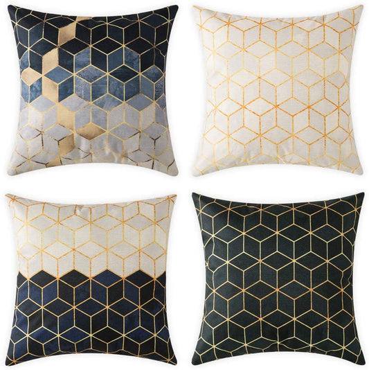 Golden Cushion Covers