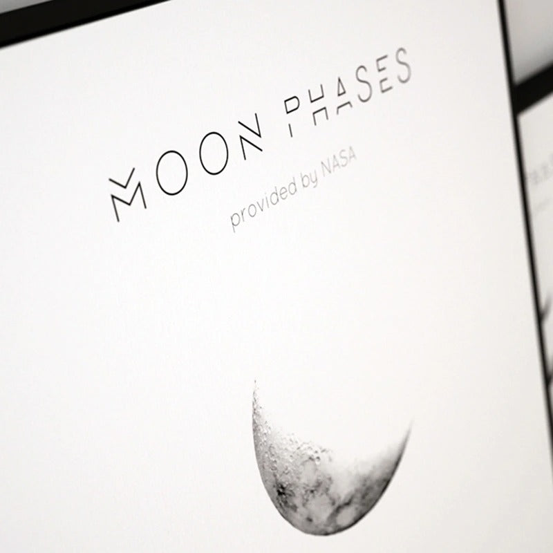 Moon Phases Canvas Posters AESTHETIC_Witchcore SUB CATEGORY_Posters