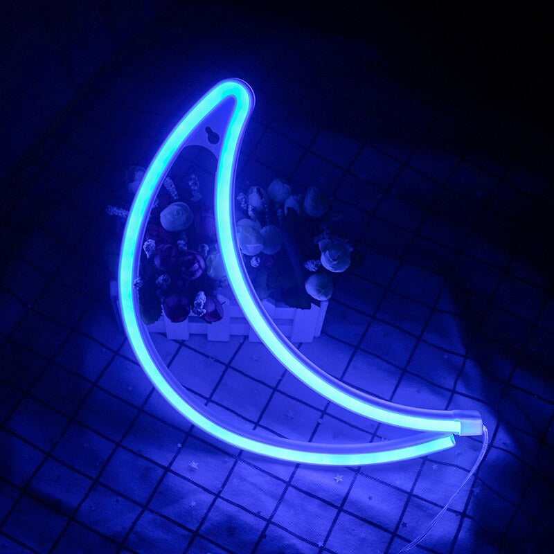 Moon Neon Sign AESTHETIC_Soft Girl SUB CATEGORY_Neon Signs