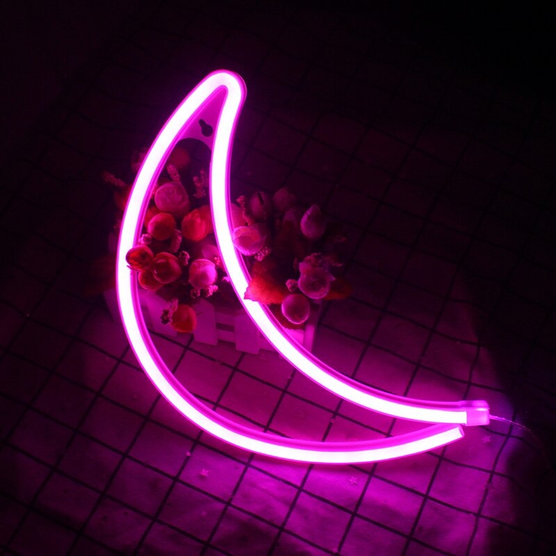 Moon Neon Sign AESTHETIC_Soft Girl SUB CATEGORY_Neon Signs