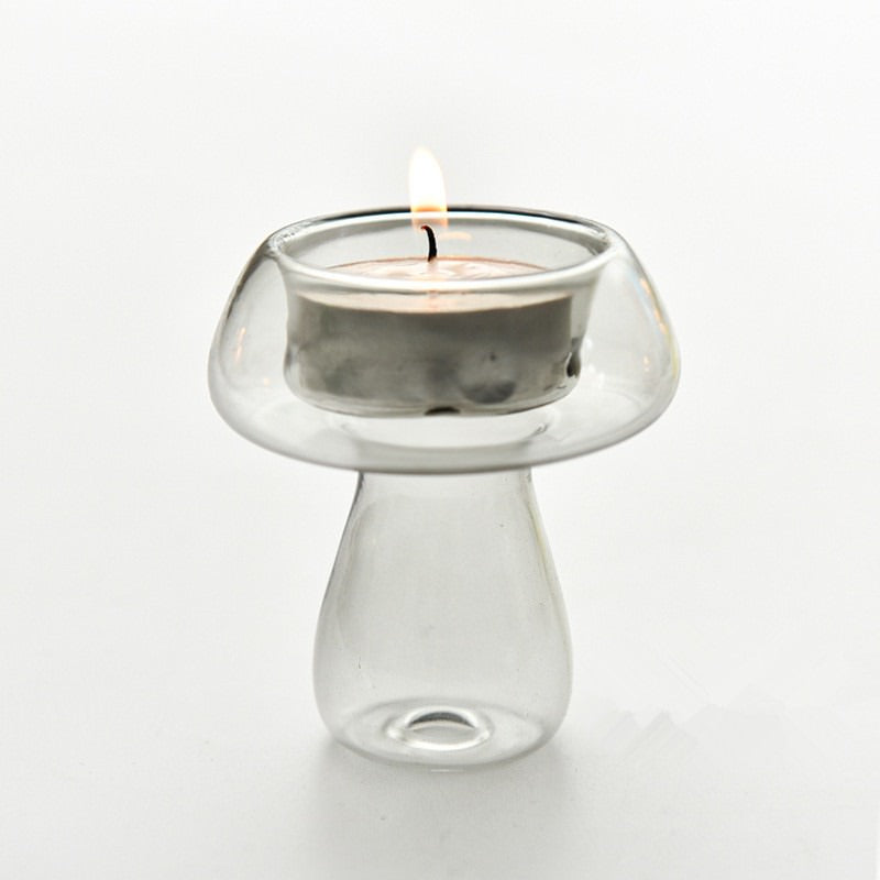 Mushroom Tealight Candle Holder candle holder set candleholder tealight