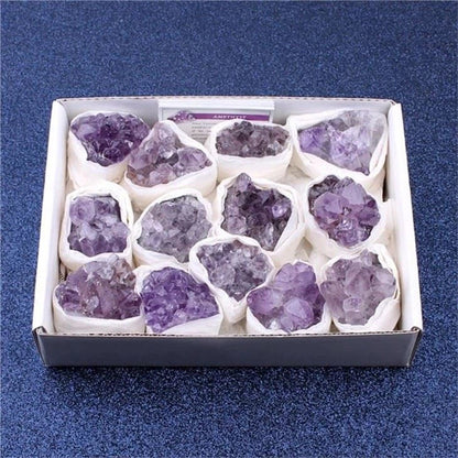 Natural Amethyst Cluster Box