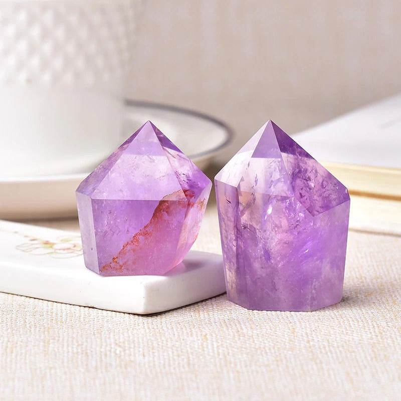 Amethyst Irregular Hexagon Crystal AESTHETIC_Fairycore AESTHETIC_Witchcore geode SUB CATEGORY_Desk Accessories SUB CATEGORY_Room Accents