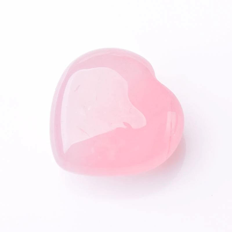 Rose Quartz Crystal Heart AESTHETIC_Fairycore AESTHETIC_Witchcore geode SUB CATEGORY_Desk Accessories SUB CATEGORY_Room Accents