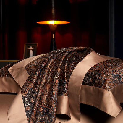 Darius Paisley Egyptian Cotton Bedding Set