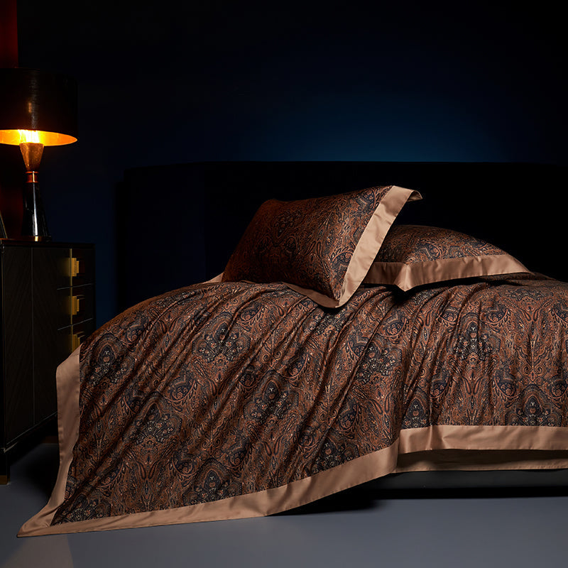 Darius Paisley Egyptian Cotton Bedding Set